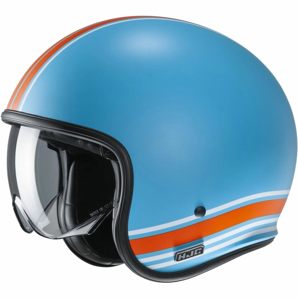 Best Sale β Custom Hjc V30 Senti Helmet Blue Orange π
