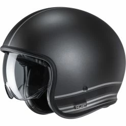 Hot Sale 🌟 Custom Hjc V30 Senti Helmet Black Silver 😍