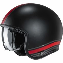Cheapest 🌟 Custom Hjc V30 Senti Helmet Black Red 👍