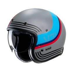 Best reviews of ✔️ Custom Hjc V31 Byron Helmet Grey Blue 💯