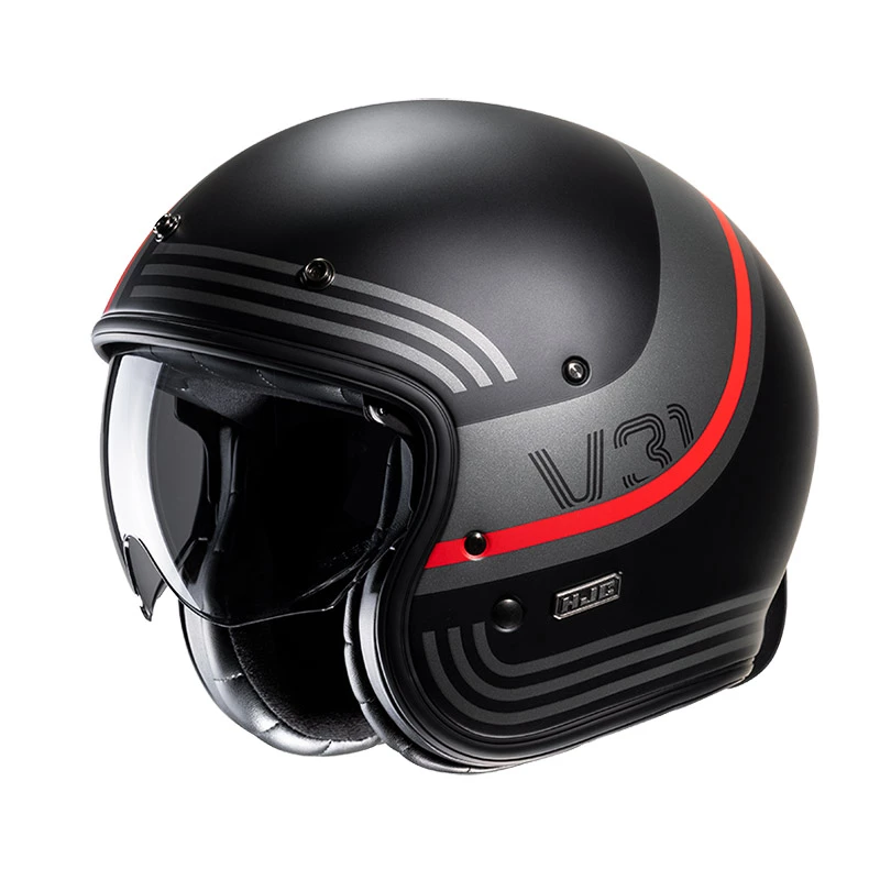 Best Pirce â Custom Hjc V31 Byron Helmet Red Black ð¥