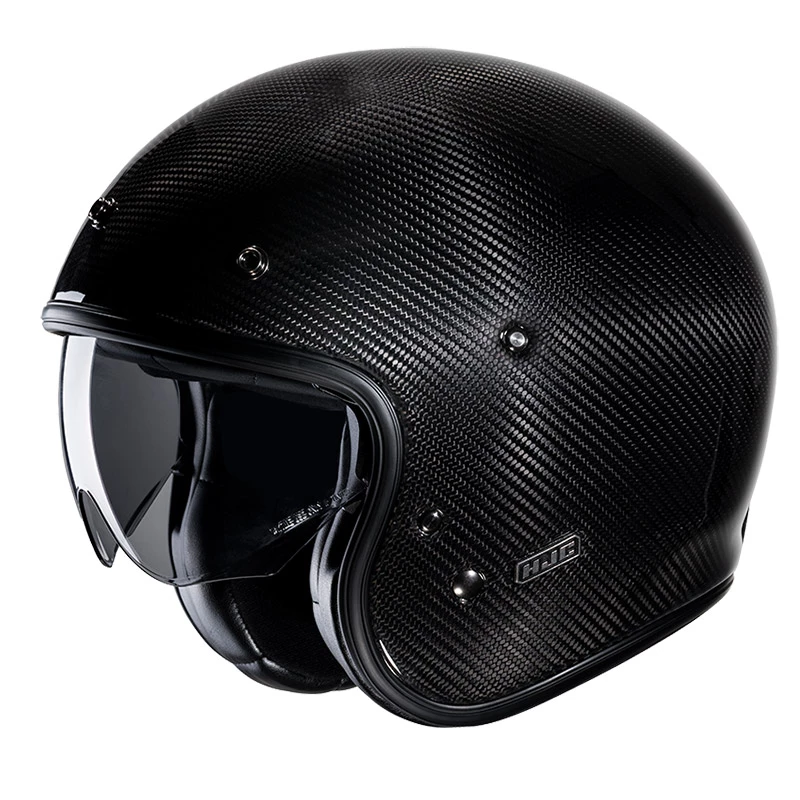 Hot Sale โ Custom Hjc V31 Carbon Helmet Black ๐ฏ