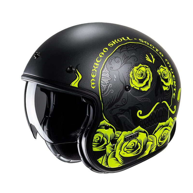 Hot Sale ð Custom Hjc V31 Desto Helmet Yellow Black âš