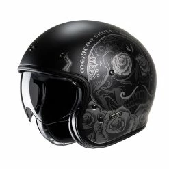 Best Pirce 👍 Custom Hjc V31 Desto Helmet Black Grey 😀