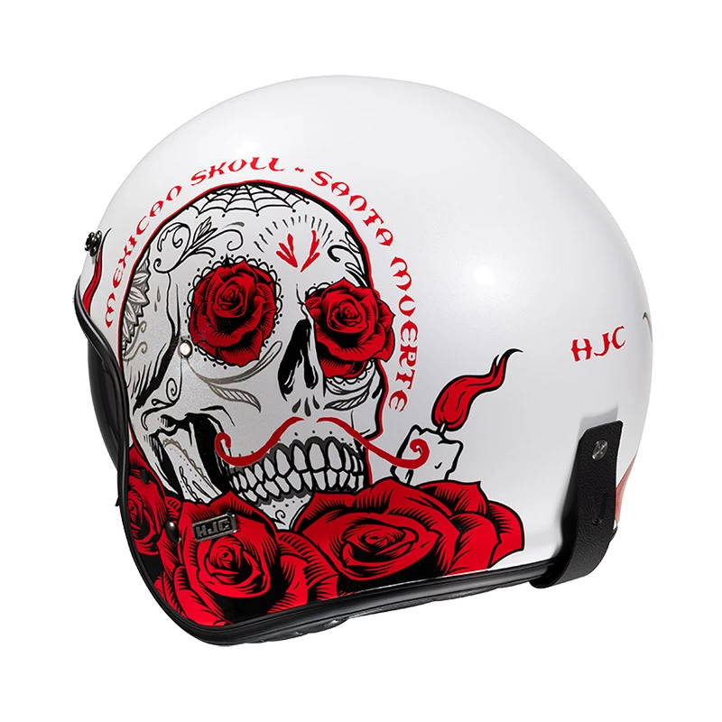 Discount ๐ Custom Hjc V31 Desto Helmet Red White ๐ - Image 3