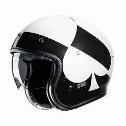 Best Pirce 🌟 Custom Hjc V31 Kuz Helmet Black White ✔️