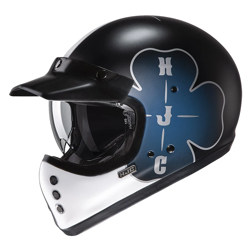 Brand new ๐งจ Fiber Hjc V60 Ofera Helmet Blue Black ๐ - Image 2