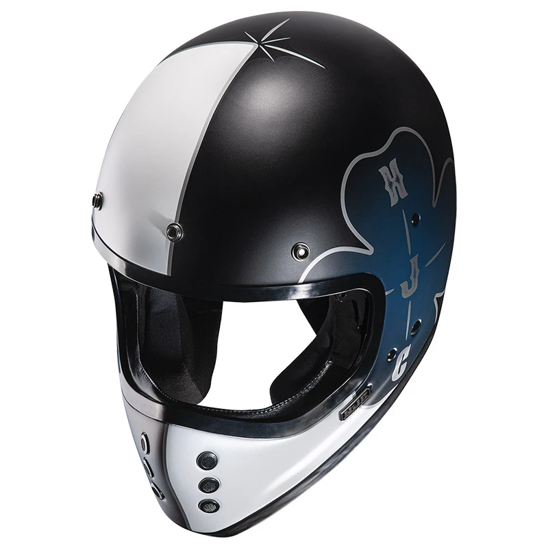 Brand new ๐งจ Fiber Hjc V60 Ofera Helmet Blue Black ๐ - Image 3