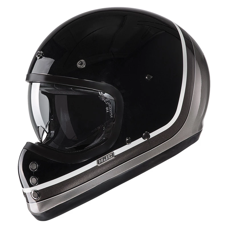 Best Sale โ๏ธ Fiber Hjc V60 Scoby Helmet Black ๐
