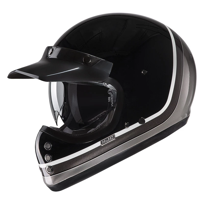 Best Sale โ๏ธ Fiber Hjc V60 Scoby Helmet Black ๐ - Image 2