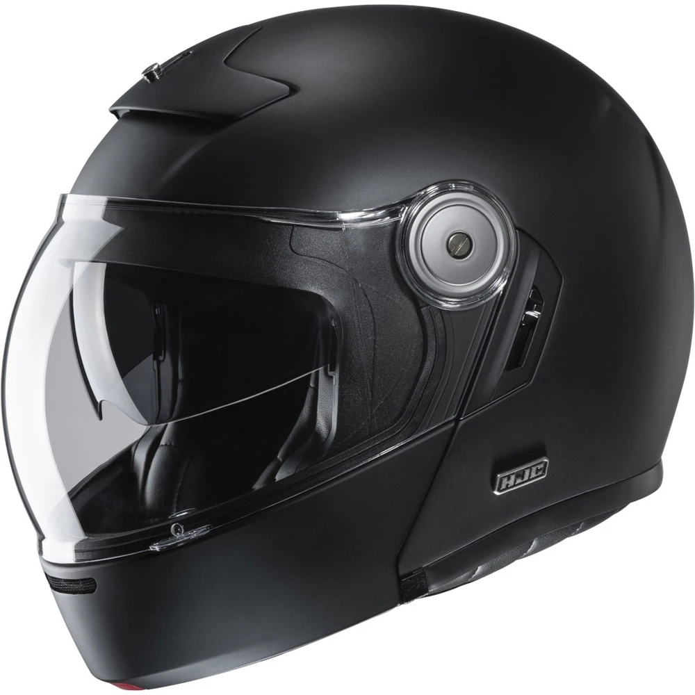 Promo β¨ Fiber Hjc V90 Modular Helmet Flat Black π